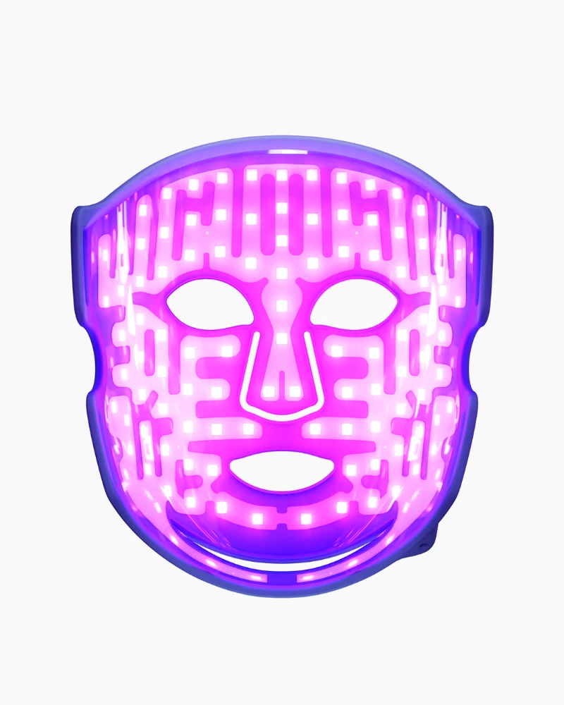 Blue light therapy for face